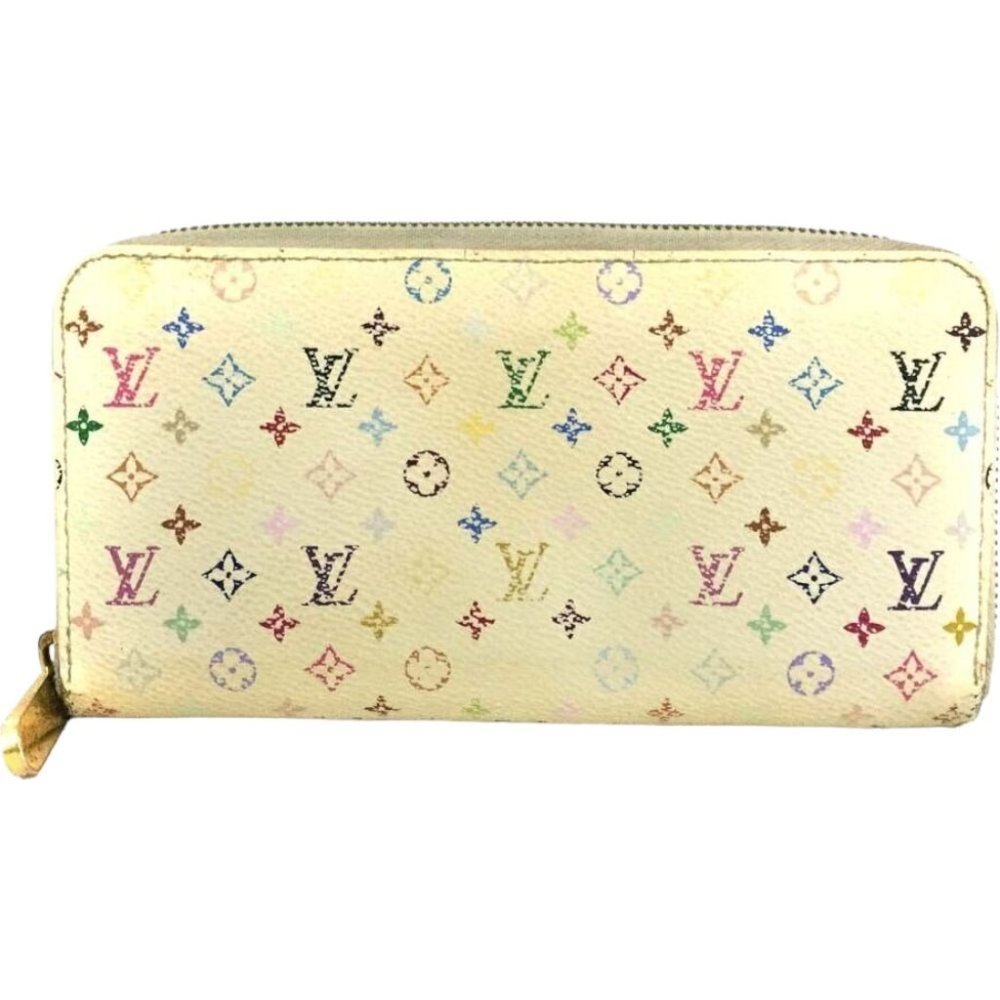 568167S Louis Vuitton Wallet Long Zippy Around Monogram Multicolor
